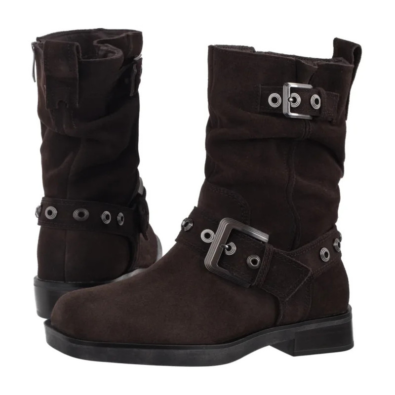 Tamaris Brązowe 1-25472-45 304 Mocca (TM570-a) shoes