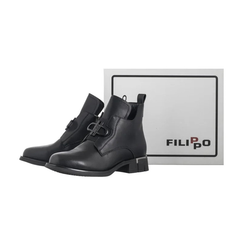 Filippo Czarne DBT7191/25 BK (FO204-a) shoes