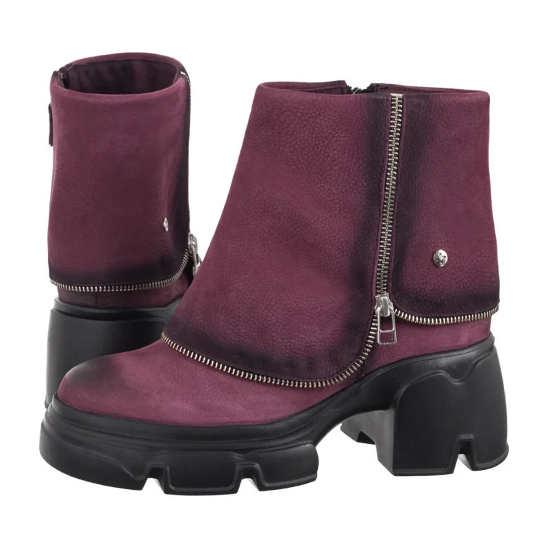 Maciejka Bordowe 07145-23/00-8 (MA1459-a) shoes