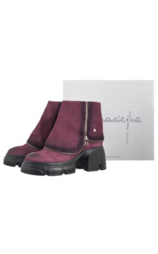Maciejka Bordowe 07145-23/00-8 (MA1459-a) shoes