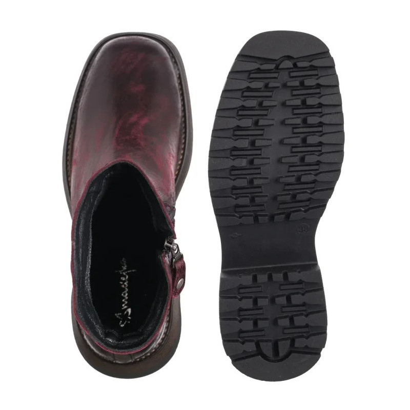 Maciejka Bordowe 07130-23/00-8 (MA1461-b) shoes