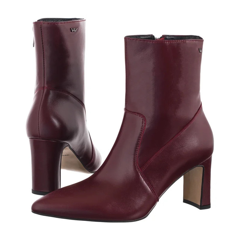 Wojas Bordowe 55316-55 (WO329-a) shoes