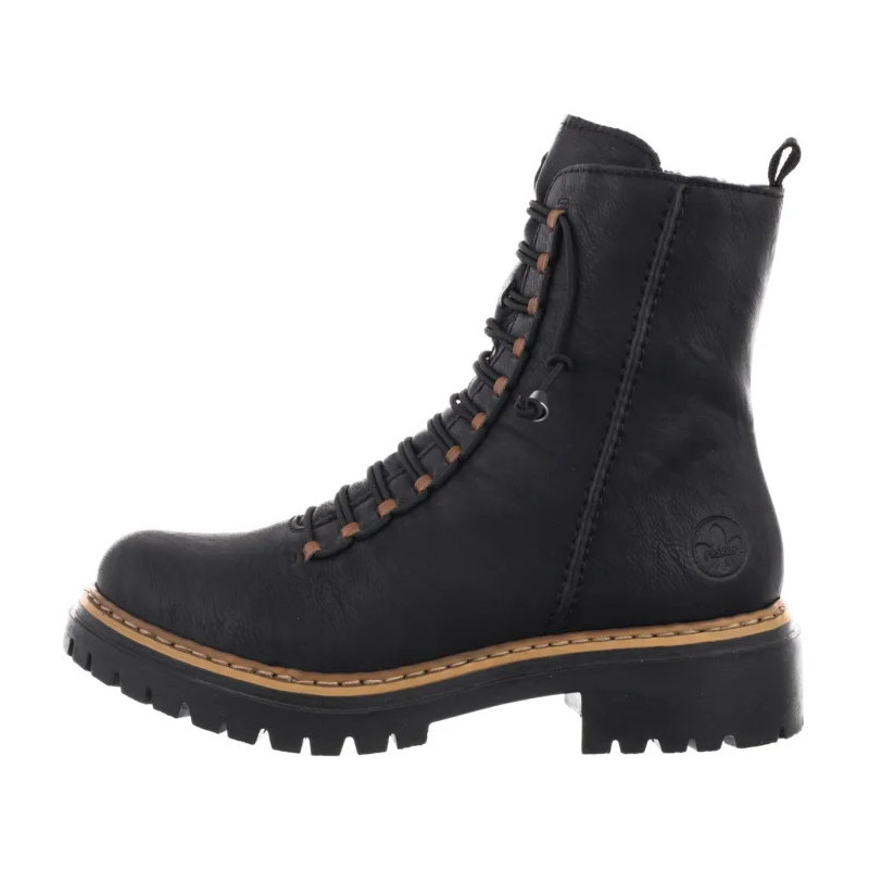 Rieker Czarne 72653-00 Black (RI334-a) boots