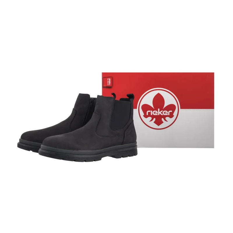 Rieker Czarne F7051-00 Black (RI314-b) shoes