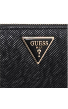 Guess Laurel II Slg Med Zip Around SWZG74 59140 Black (GU809-a) handbag