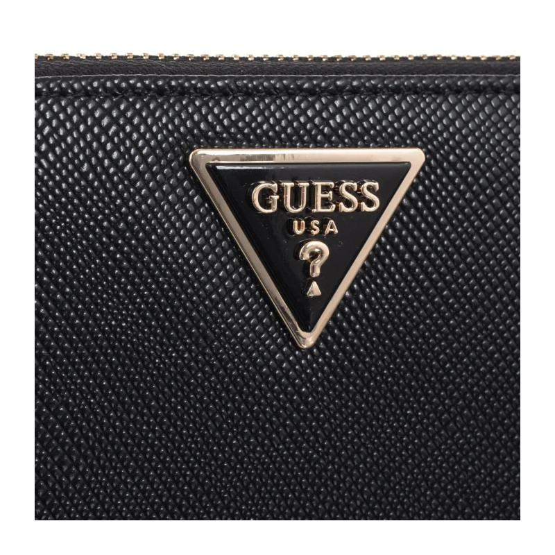 Guess Laurel II Slg Med Zip Around SWZG74 59140 Black (GU809-a) handbag