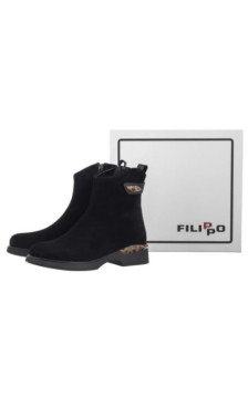 Filippo Czarne DBT7182/25 BK (FO209-a) shoes