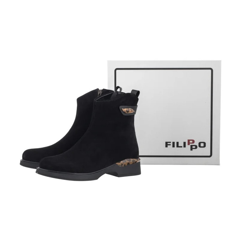 Filippo Czarne DBT7182/25 BK (FO209-a) shoes