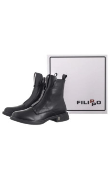 Filippo Czarne DBT7249/25 BK (FO210-a) shoes