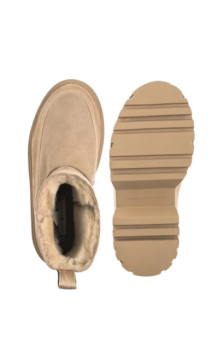 Tommy Hilfiger Real Shearling Pullon Snowboot Horsedish FW0FW08997 ACC (TH1416-a) shoes