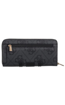 Guess Erenia Slg Large Zip Around SWSO78 38146 Coal Logo  (GU814-a) handbag