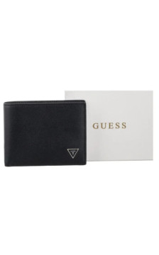 Guess Milano Bifold M Double SMCSLE LEA24 BLA (GU819-a) handbag