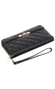 Guess Idra Slg Large Zip Around SWGG81 57146 Black (GU821-a) handbag