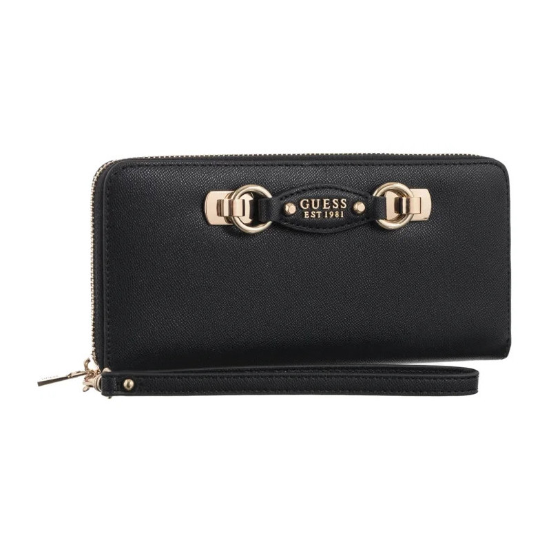 Guess Mimima Slg Large Zip Around SWBG80 145146 Black (GU822-a) handbag