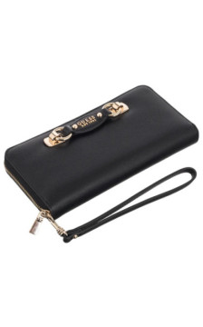 Guess Mimima Slg Large Zip Around SWBG80 145146 Black (GU822-a) handbag