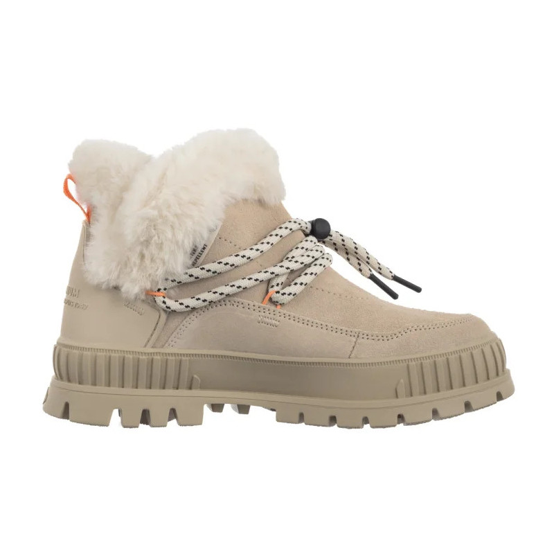 Palladium Pallashock Lo Hilver Almond Milk 99516-175-M (PA153-a) shoes