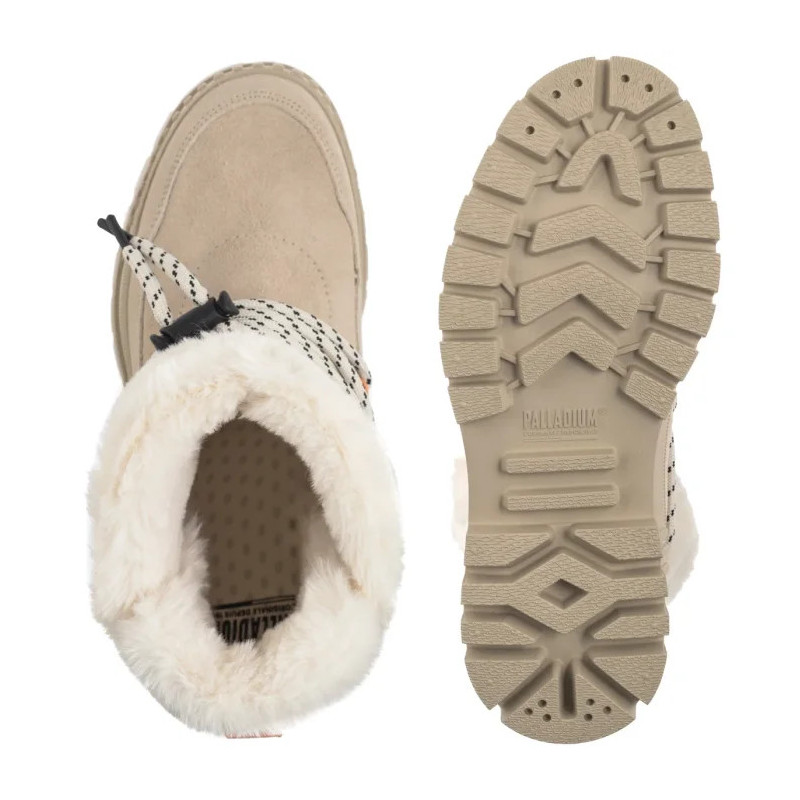 Palladium Pallashock Lo Hilver Almond Milk 99516-175-M (PA153-a) shoes