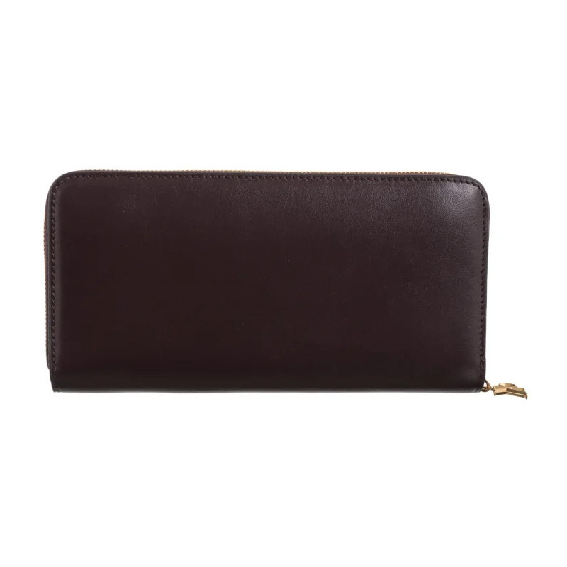 Calvin Klein CK Puller Large Zip Around Fudge LV04F1093G BAP (CK692-b) handbag