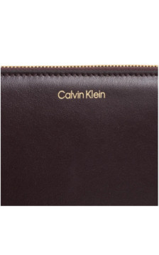 Calvin Klein CK Puller Large Zip Around Fudge LV04F1093G BAP (CK692-b) handbag