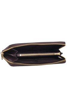 Calvin Klein CK Puller Large Zip Around Fudge LV04F1093G BAP (CK692-b) handbag