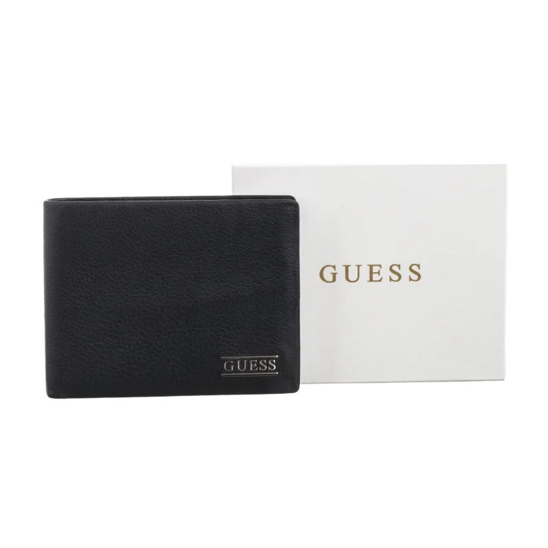 Guess Boston Bifold S SMNEBR LEA20 BLA (GU817-a) handbag