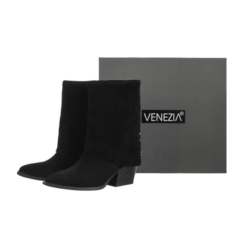 Venezia Czarne V443-00820-02BLA (VE880-a) shoes