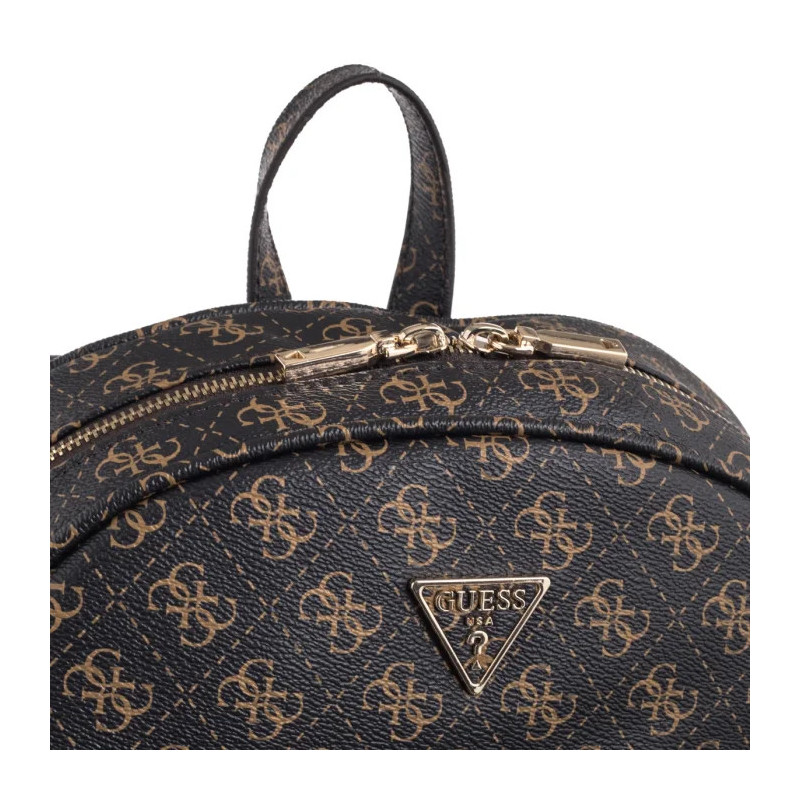 Guess Power Play II Lrg Tech Bckpck HWQG71 24350 Brown Logo (GU825-a) backpack