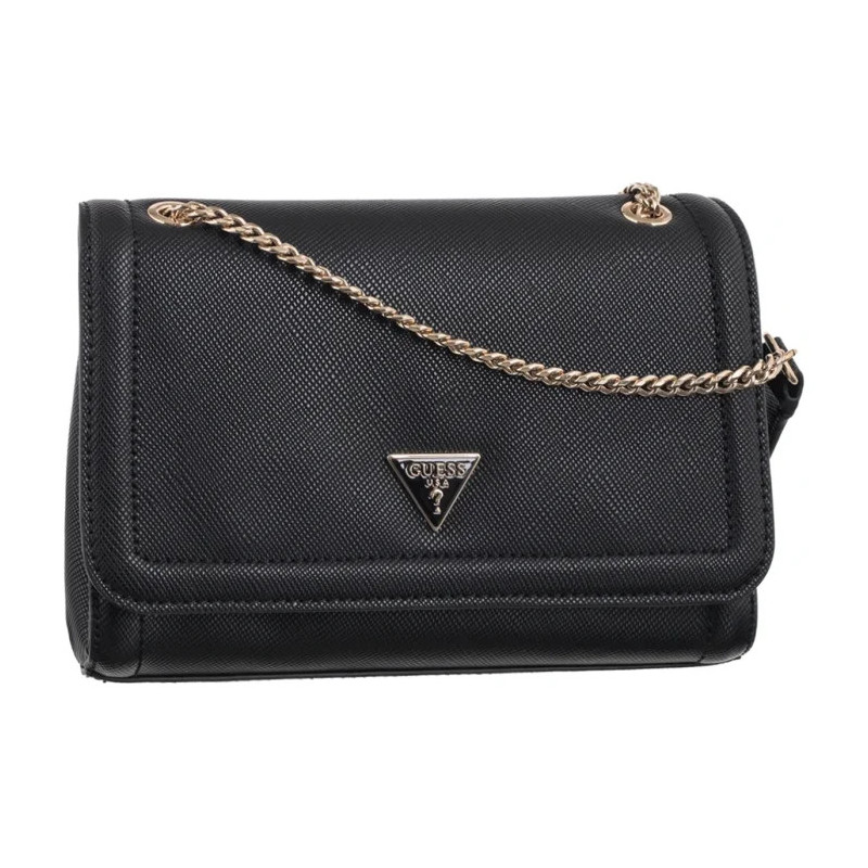 Guess Noelle II Cnvrtble XBody Flap HWZG96 72210 Black (GU830-a) handbag