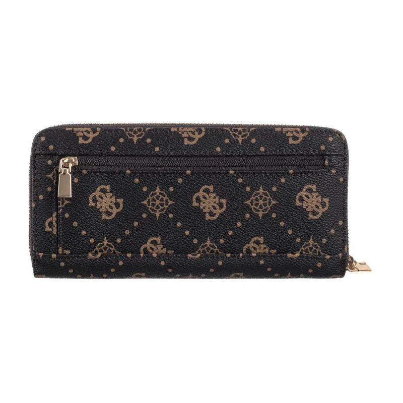 Guess Silia Slg Large Zip Around SWGP98 90146 Espresso Logo (GU836-a) handbag