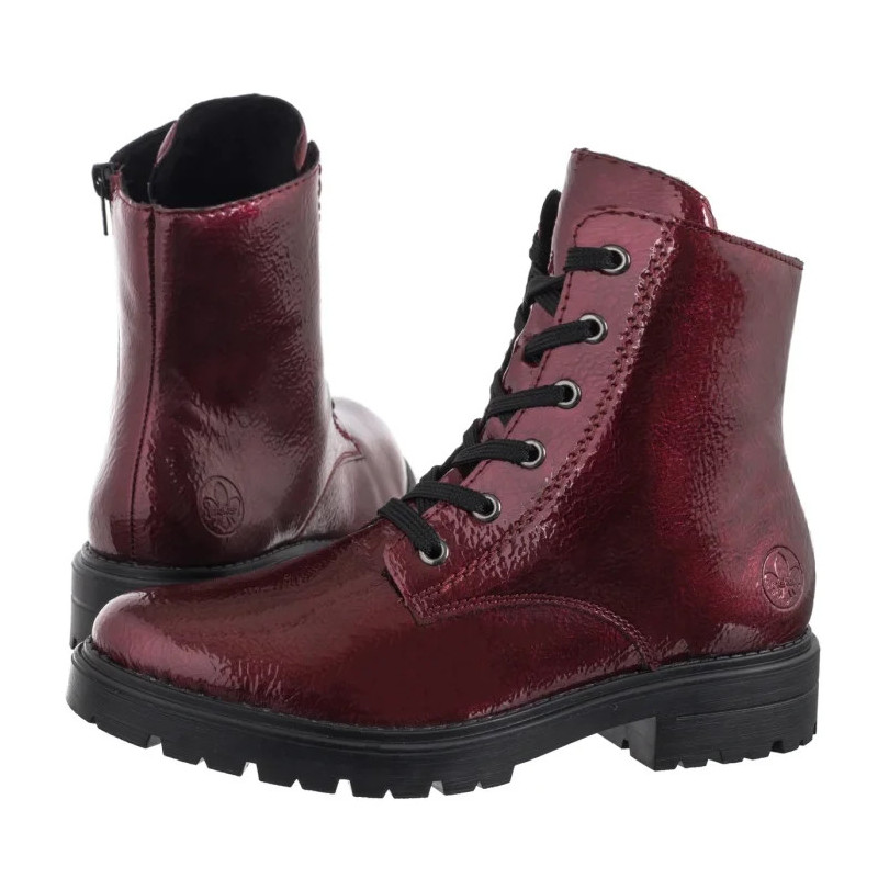 Rieker Bordowe Z2841-33 Red (RI336-a) shoes