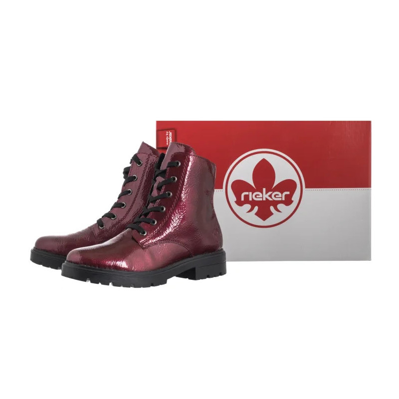 Rieker Bordowe Z2841-33 Red (RI336-a) shoes