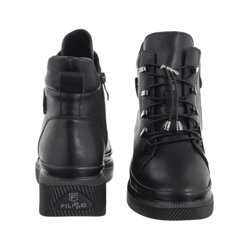 Filippo Czarne DBT7416/25 BK (FO213-b) shoes