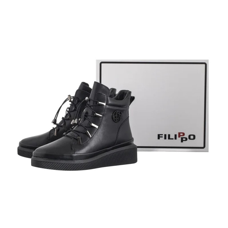 Filippo Czarne DBT7416/25 BK (FO213-b) shoes