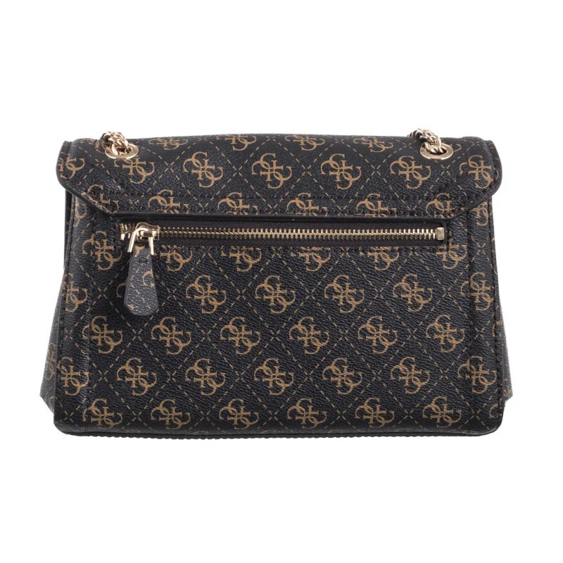 Guess Noelle II Cnvrtble XBody Flap HWQG96 72210 Brown Logo (GU831-a) handbag