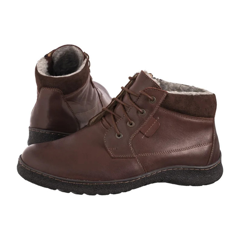 Helios Brązowe 826 082.112 (HE42-a) boots