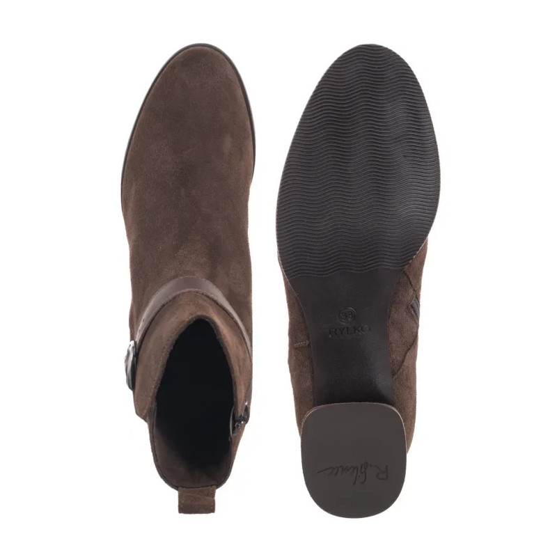 Ryłko Brązowe 4WVK2_T_ _6TJ (RY1249-a) shoes