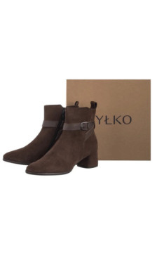 Ryłko Brązowe 4WVK2_T_ _6TJ (RY1249-a) shoes