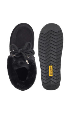 D.Franklin Nordic Mid Fur Black DFSH375006-BLAC (DF1-a) shoes