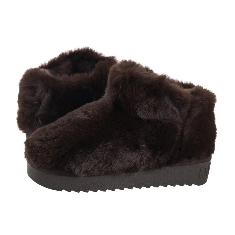D.Franklin Nordic Full Fur Brown DFSH370019-BROW (DF3-a) shoes