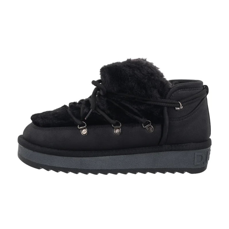 D.Franklin Nordic Trk Fur Low Black DFSH370011-BLAC (DF4-a) shoes