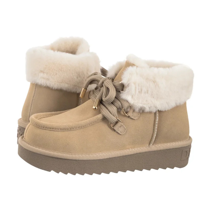 D.Franklin Nordic Mid Fur Cream DFSH375006-CREA (DF1-b) shoes