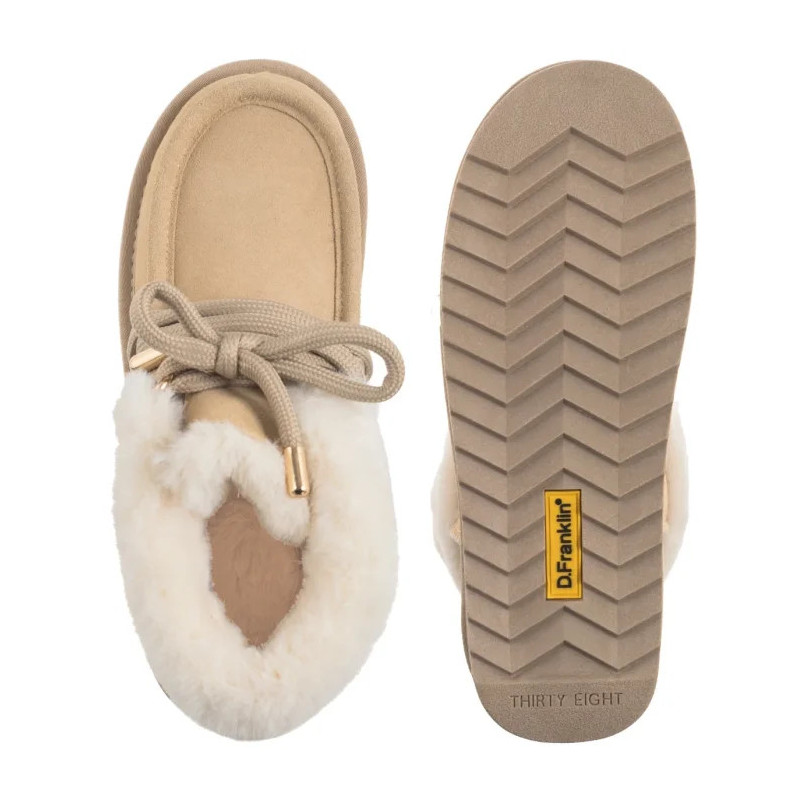 D.Franklin Nordic Mid Fur Cream DFSH375006-CREA (DF1-b) shoes