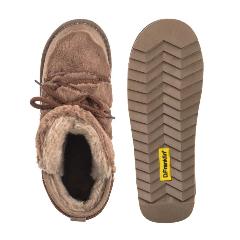 D.Franklin Nordic Trk Fur Low Brown DFSH370011-BROW (DF4-c) shoes