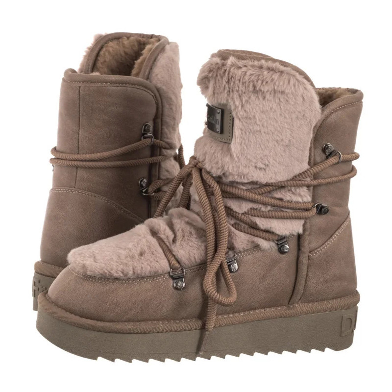 D.Franklin Nordic Trk Fur Taupe DFSH370022-TAUP (DF5-a) shoes