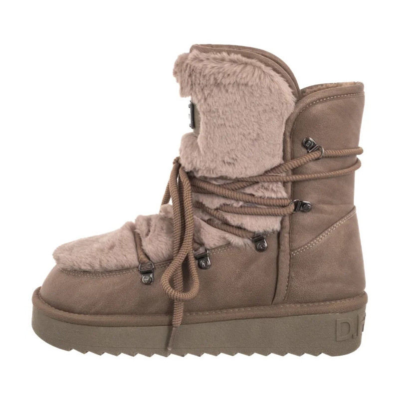 D.Franklin Nordic Trk Fur Taupe DFSH370022-TAUP (DF5-a) shoes