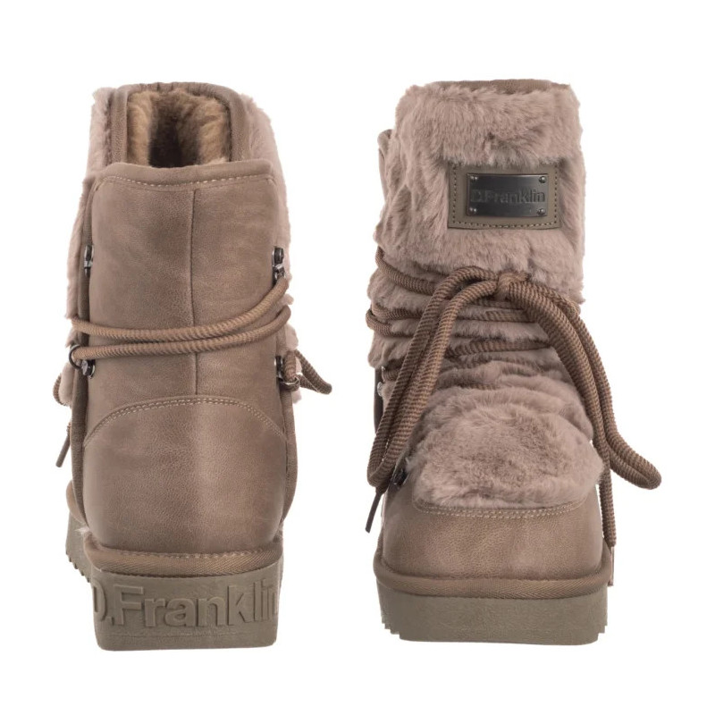 D.Franklin Nordic Trk Fur Taupe DFSH370022-TAUP (DF5-a) shoes