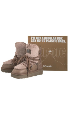 D.Franklin Nordic Trk Fur Taupe DFSH370022-TAUP (DF5-a) shoes