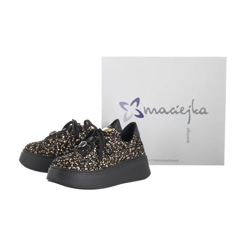 Maciejka Brązowo-Czarne 6191W-05/00-8 (MA1463-a) shoes