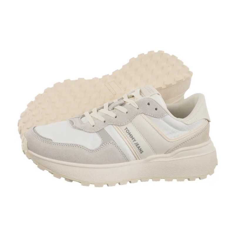 Tommy Hilfiger Tjw Cleated Runner Suede Mix Stratus Grey EN0EN02921 P06 (TH1417-a) shoes