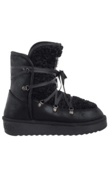 D.Franklin Nordic Fur Black DFSH370004-BLAC (DF6-b) shoes